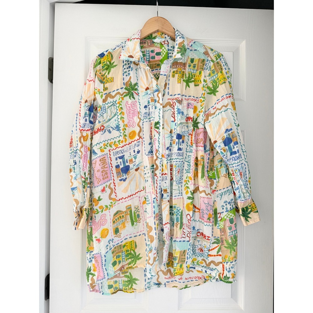 True Destination Swim Coverup Dress Postcard Details